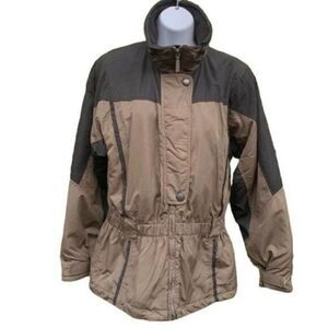 COLUMBIA Women's Waisted Bomber Windbreaker Jacket - Size S - Winter-Ready Style